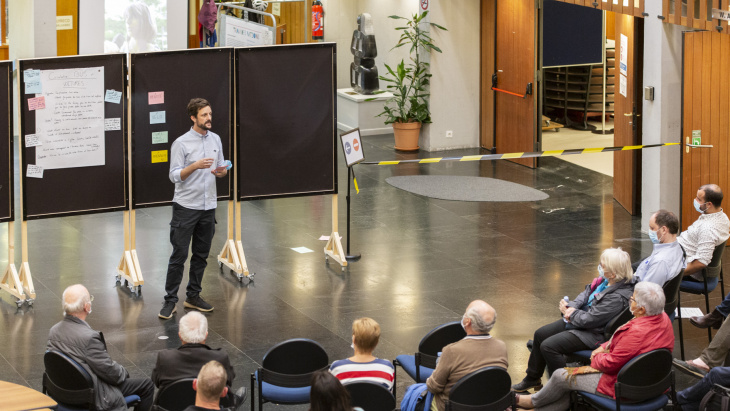 Forum Tram des Nations - séance de concertation © Aline Bovard Rudaz