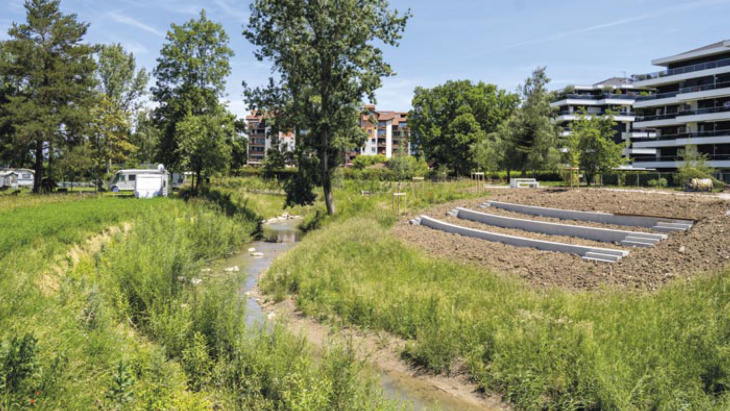 Renaturation cours d'eau Canton de Genève