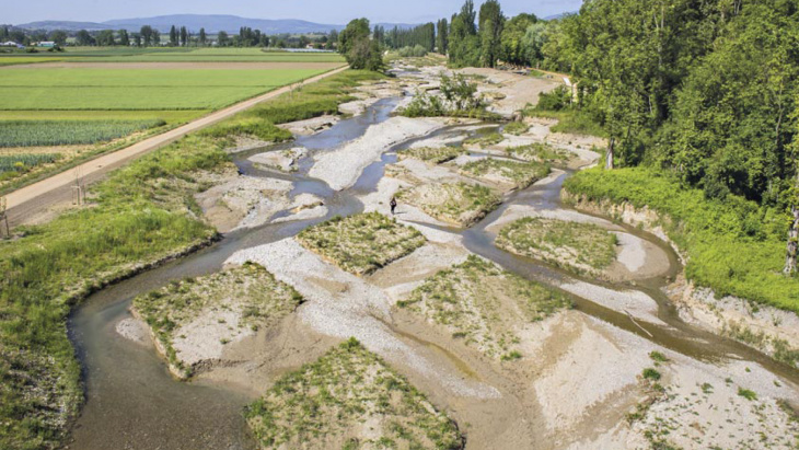 Renaturation cours d'eau Canton de Genève