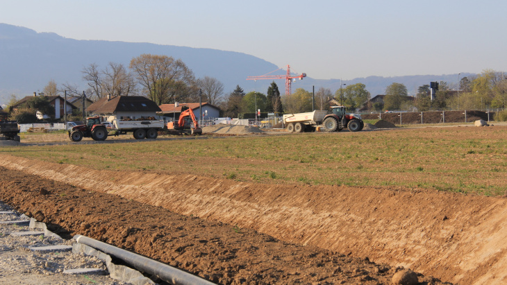 Illustration parc agro urbain de Bernex