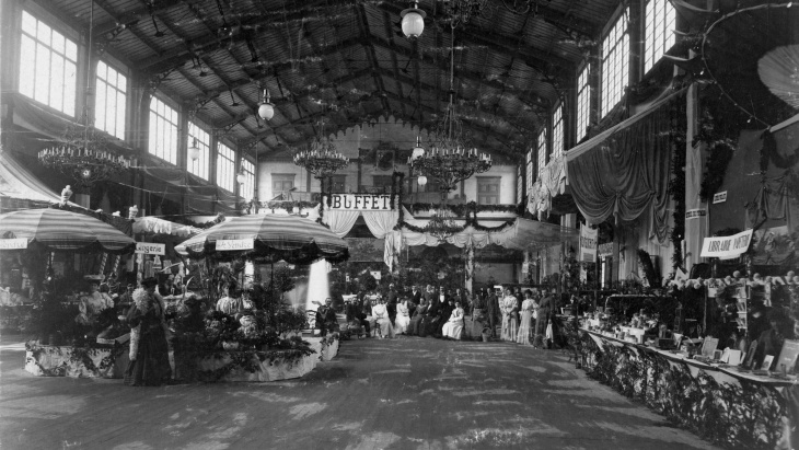 Intérieur du palais électoral, photo @BGE,CIG