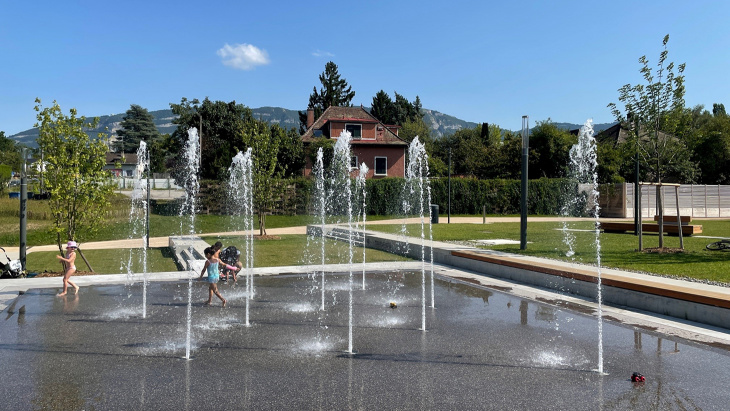 La place haute à Lancy-Bachet © MSV/P.Bernad