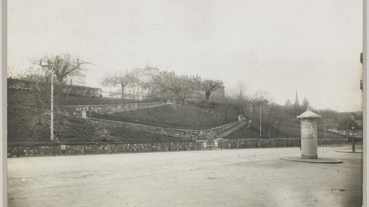 Urinoir, rue Ferdinand-Hodler, © BGE / CIG