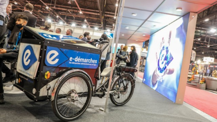 Stand des services publics numériques de l'Etat aux Automnales 2021