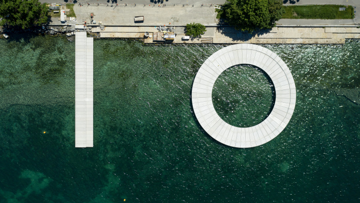 Aménagement de baignade au Quai de Cologny