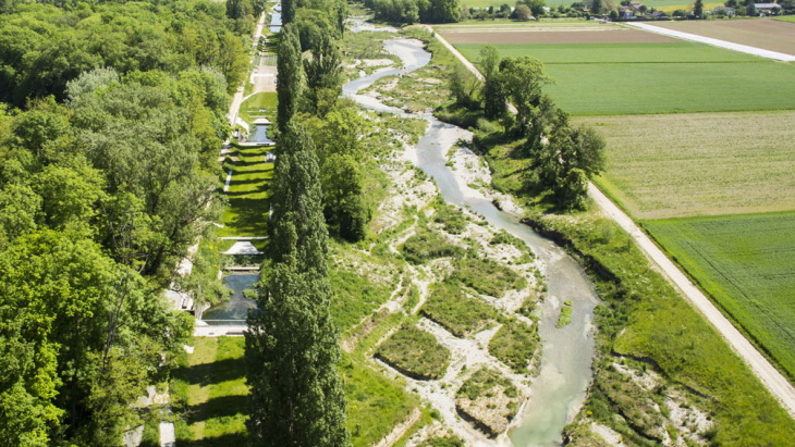 Renaturation de l'Aire en aval du Pont de Lully