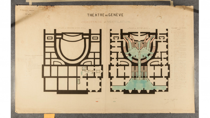 Grand théâtre de Genève, Archives de la Ville de Genève