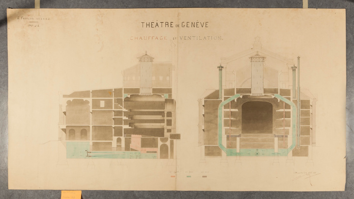 Grand théâtre de Genève, Archives de la Ville de Genève