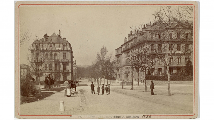Cours des Bastions - © Bibilothèque de Genève