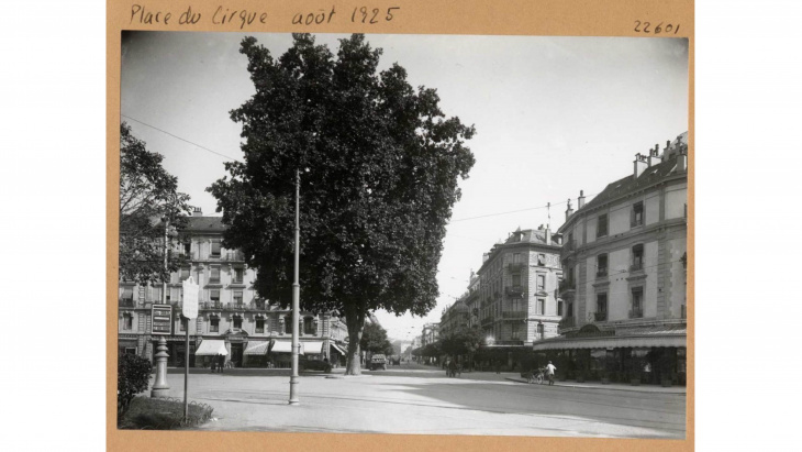 Place du Cirque - © Bibliothèque de Genève