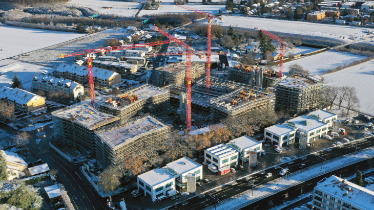 Chantier du quartier Saint-Mathieu @ photo : Alain Grosclaude