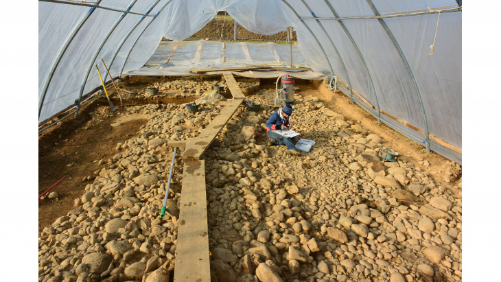 Fouille archéologique, © Service d'archéologie
