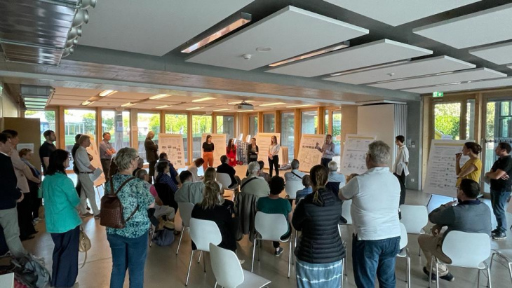 Séance de restitution de la concertation du projet Boucle du tram - photo : Beat Zeder