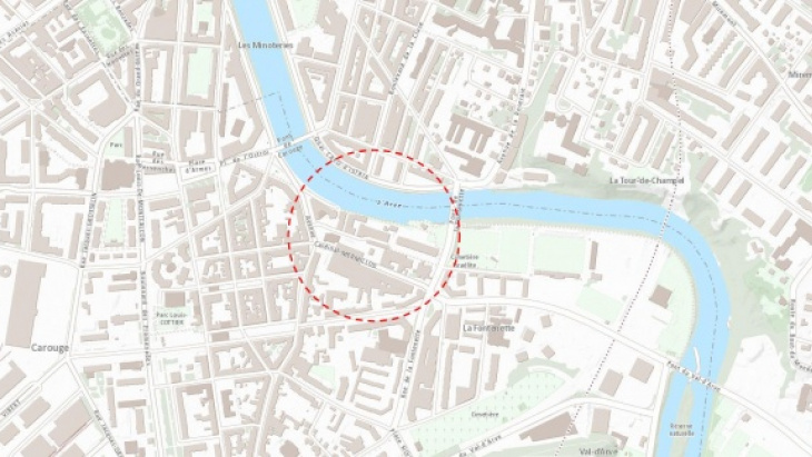 Localisation du projet Mermillod