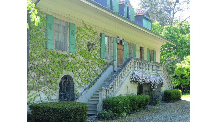 "Vieux Mesnil", façade maison de maître, © office du patrimoine et des sites