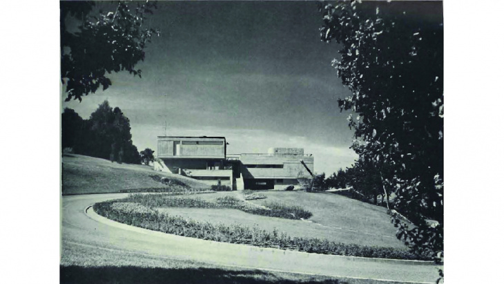 Villa Maier, entrée nord. © G. Klemm photographe