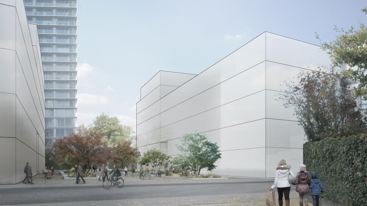 Projet de quartier Chemin de la Mousse - tour Opale