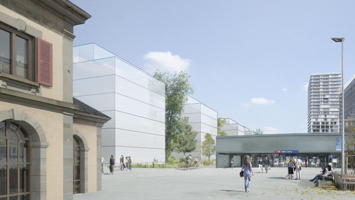 Projet de quartier Chemin de la Mousse - gare Chêne-Bourg