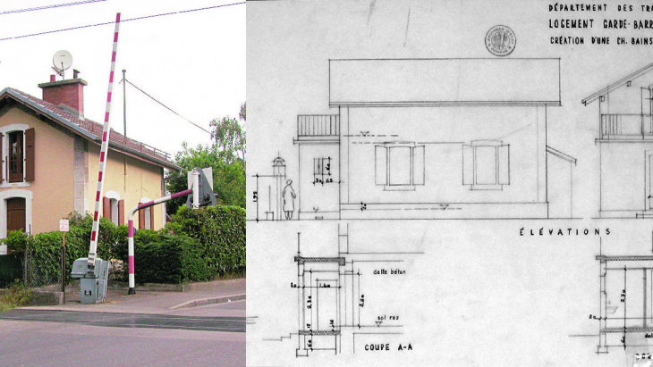 Maison de garde-barrière, avenue de Bel-Air, © OPS / DT