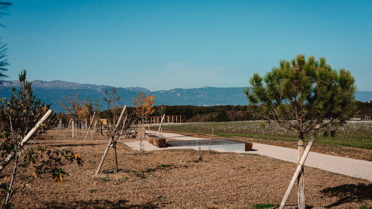 Parc agro-urbian à Bernex - parc des Molliers © Corentin Bonvallat