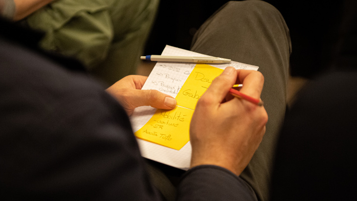 Séance de concertation Chapelle-Gui mars 2023 - photo : Manuel Firme