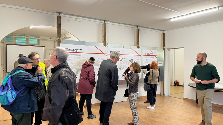 Vernissage de l'exposition Carantec le 9 mai 2023