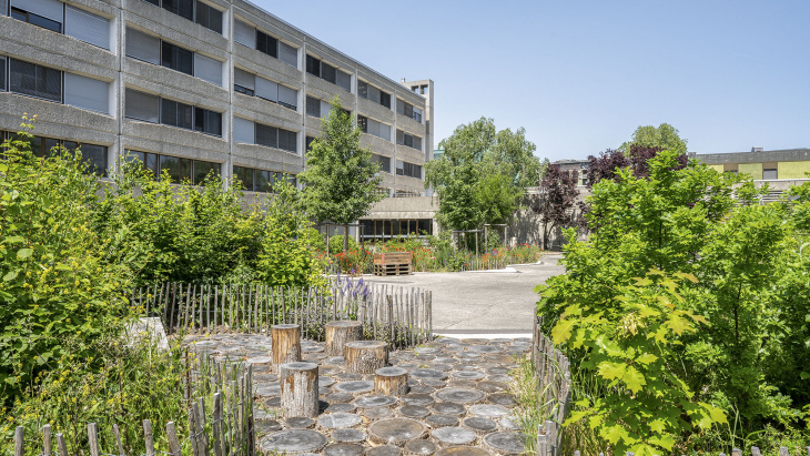 Plantation des potagers © J. Marburg 