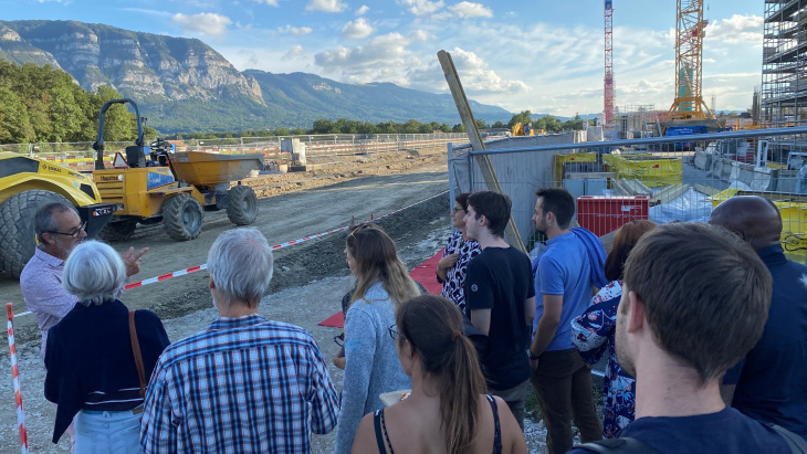 Visite de chantier - photo Jad Khouri 