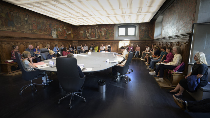 Portes ouvertes Hôtel-de-Ville du 7 octobre 2023 - salle du Conseil d'Etat