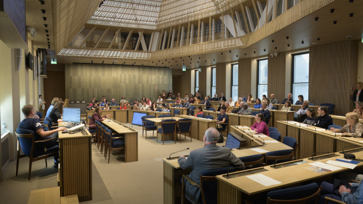 Portes ouvertes Hôtel-de-Ville du 7 octobre 2023 - salle du Grand Conseil