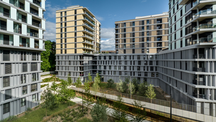 Vue du quartier de l'Etang © Urban Project