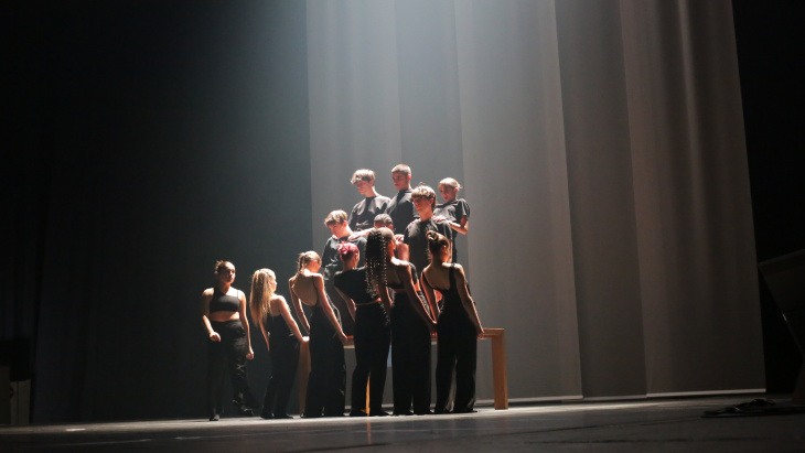 Animation de danse par le CFP Arts 