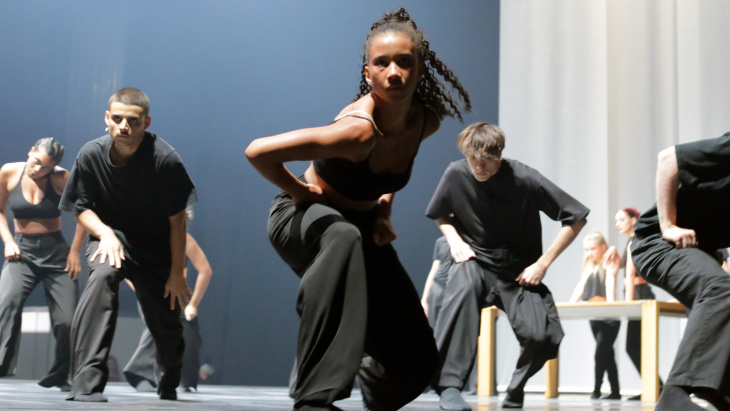 Animation de danse par le CFP Arts 