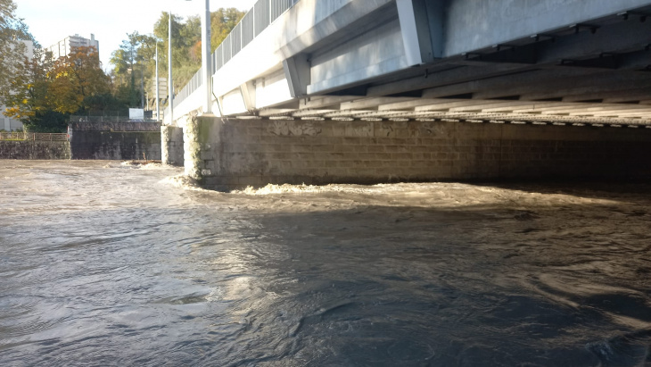 Crue de l'Arve - 27 octobre 2023