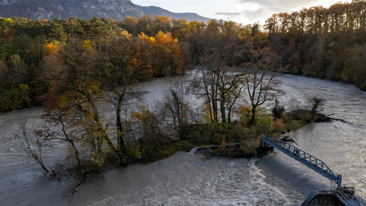 @VictorAMMANN_Arve_Crue2023-usineSIGVessy