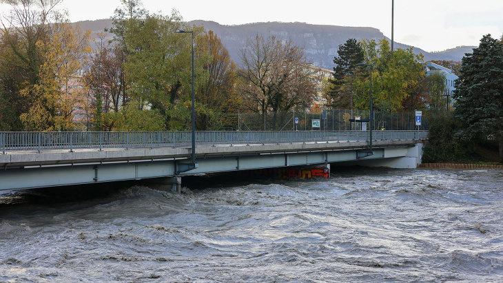 Crue de l'Arve 2023 (c)Etat de Genève