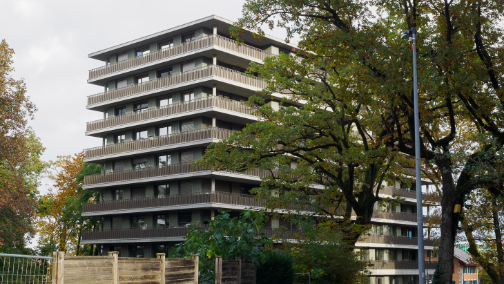 Quartier Surville - bâtiment 14 © Daniel Gubler