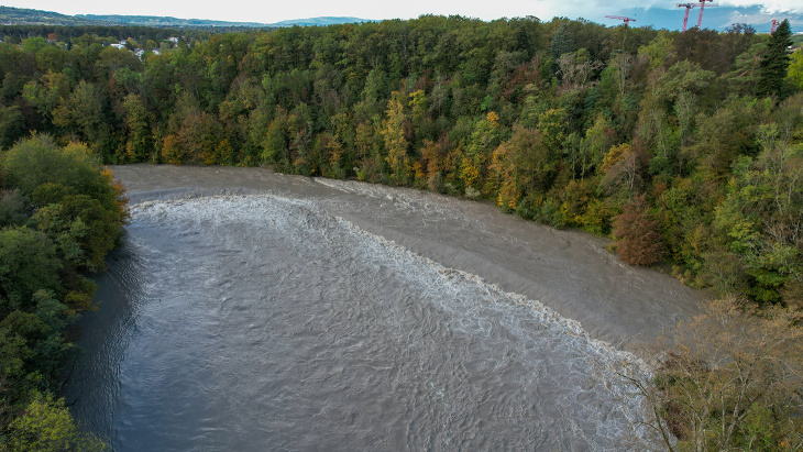 Crue de l'Arve 2023 (c)Etat de Genève