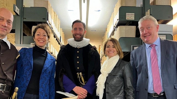 Jean-Marc Barberis, Anouk Dunant Gonzenbach, Guillaume Rychner, Michèle Righetti-El Zayadi et PIerre Flückiger