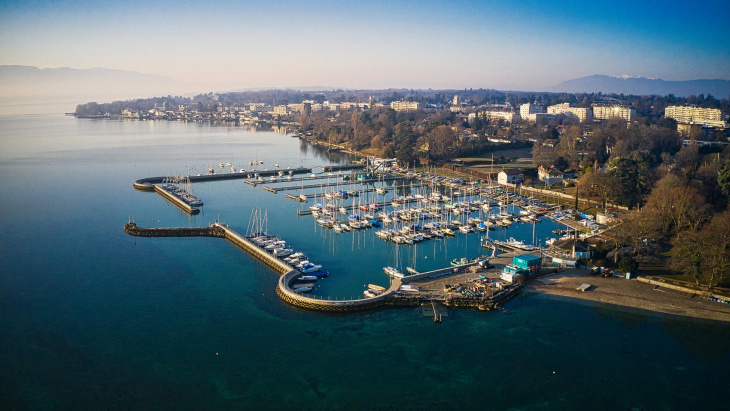 Port Choiseul lors de la réfection des estacades @C.Schaller