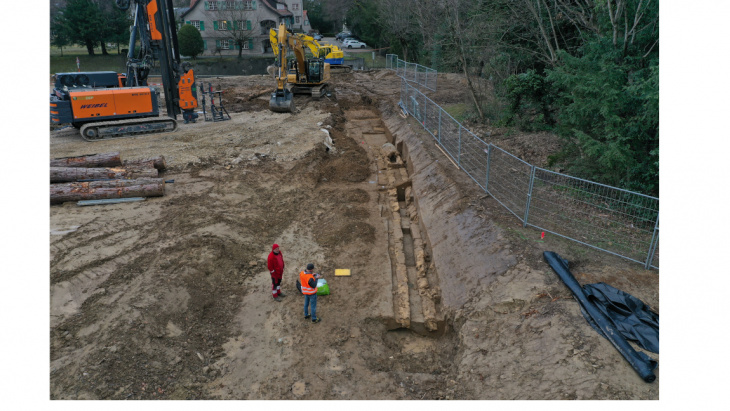 Fig. 2 : Vue aérienne. © SAGe