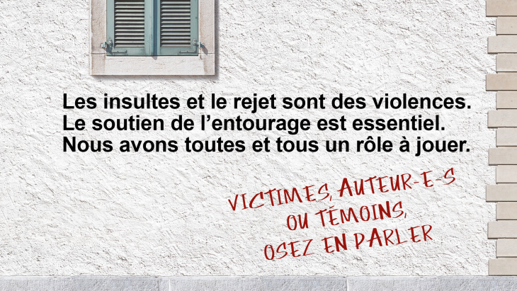 texte campagne stop violences à la maison