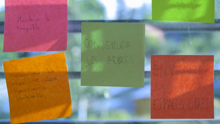 Démarche participative Ancien-Puits - atelier 4 juin 2024 - photo Nicolas Dupraz