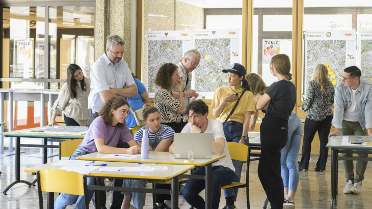 Démarche participative Ancien-Puits - atelier 15 juin 2024 - photo Nicolas Dupraz