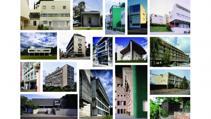 Inscription sérielle transnationale au patrimoine mondial de l'UNESCO "L'œuvre architecturale de Le Corbusier, une contribution exceptionnelle au mouvement moderne", © Fondation Le Corbusier  