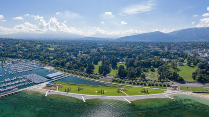 Plage des Eaux-Vives - © Etat de Genève