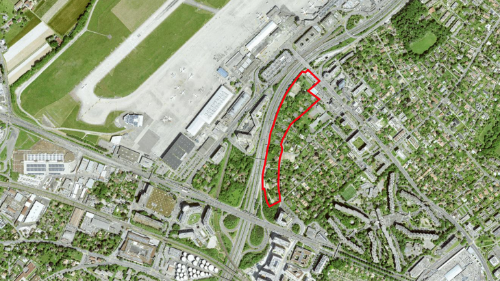 Localisation du projet Chemin des Ailes - Chemin du Ruisseau