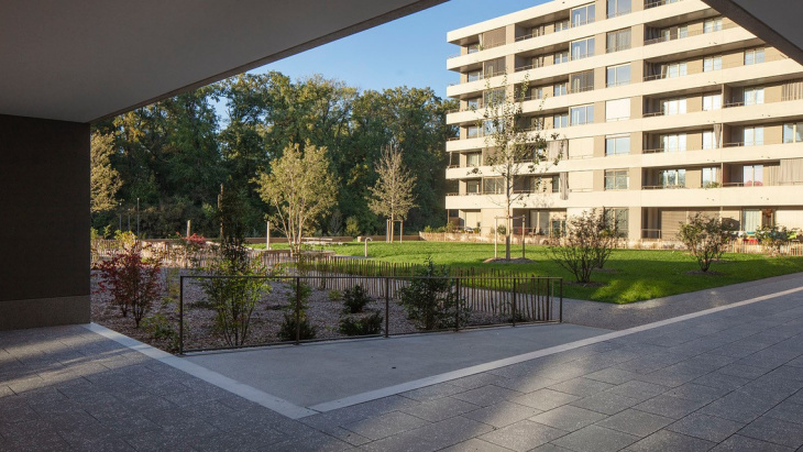 Quartier Belle-Terre - vue Jardin - photo Batima-C2I @Yves André 