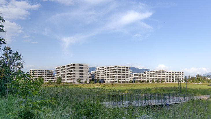 Quartier Belle-Terre - vue d'ensemble - photo Batima-C2I @Romain Curra
