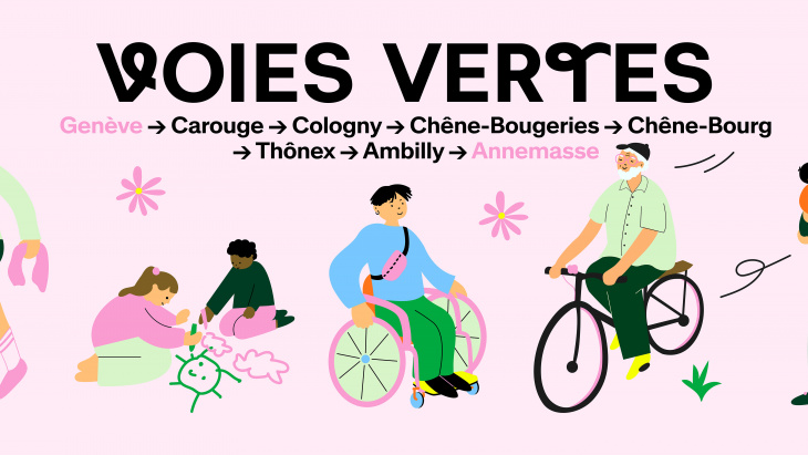 La Voie verte Genève-Annemasse
